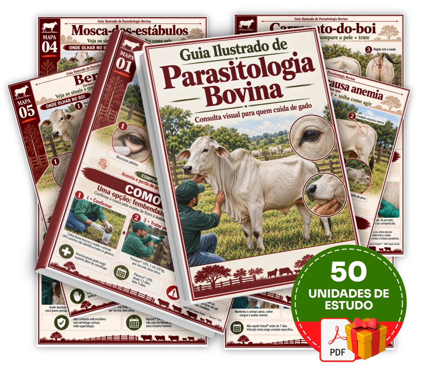 Guia Ilustrado de Parasitologia Bovina
